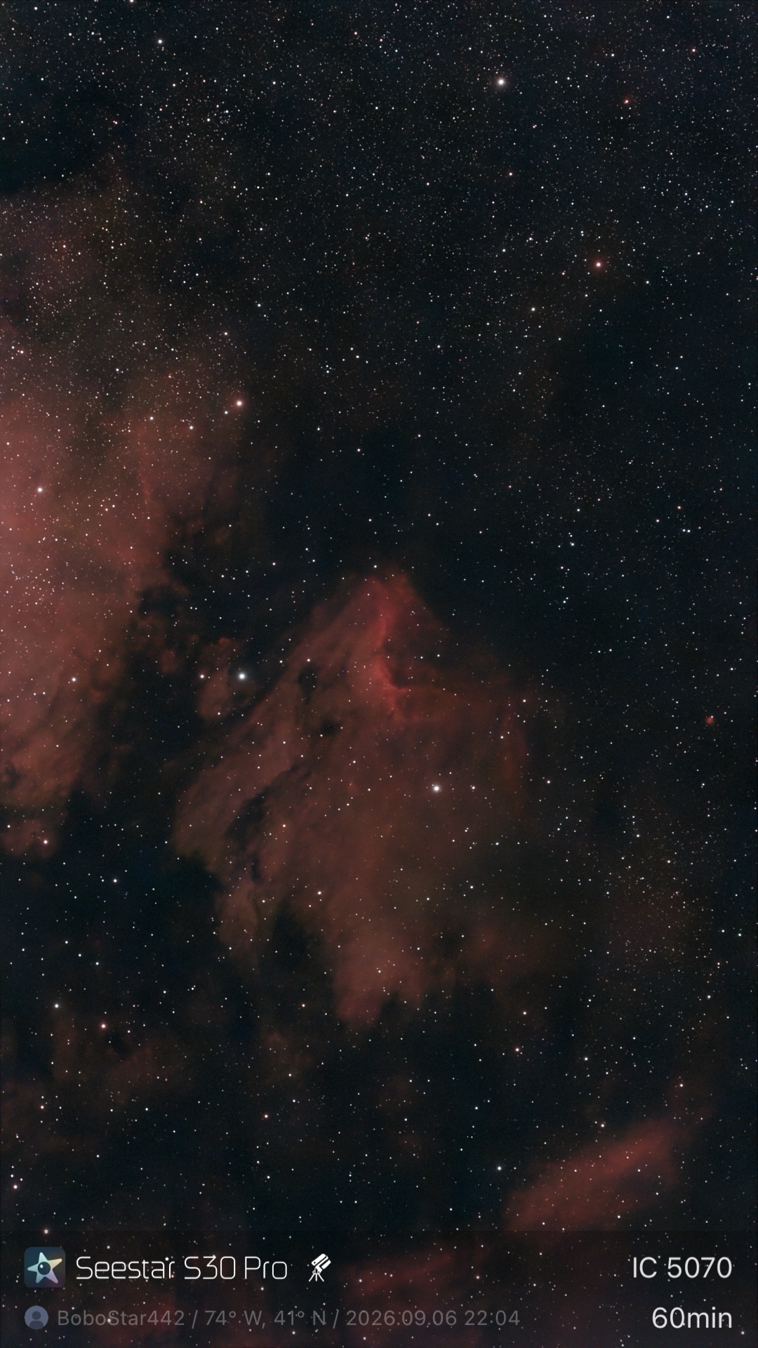 夜空ページ NGC7293 らせん星雲、神の眼星雲 #SeestarS50 #EQモード #4K画質