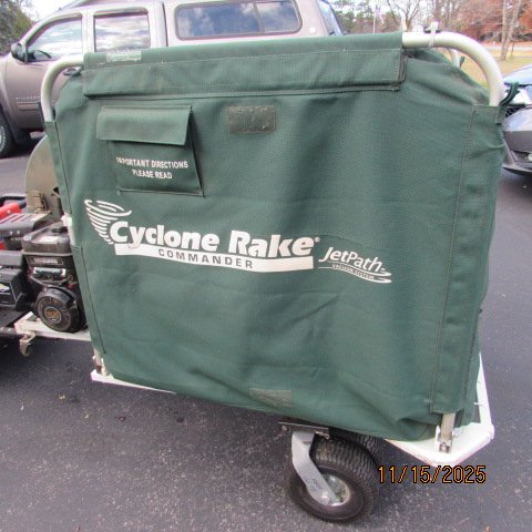 Cyclone Rake Commander yard vacuum+ manual tools - Lawn Mowers ...