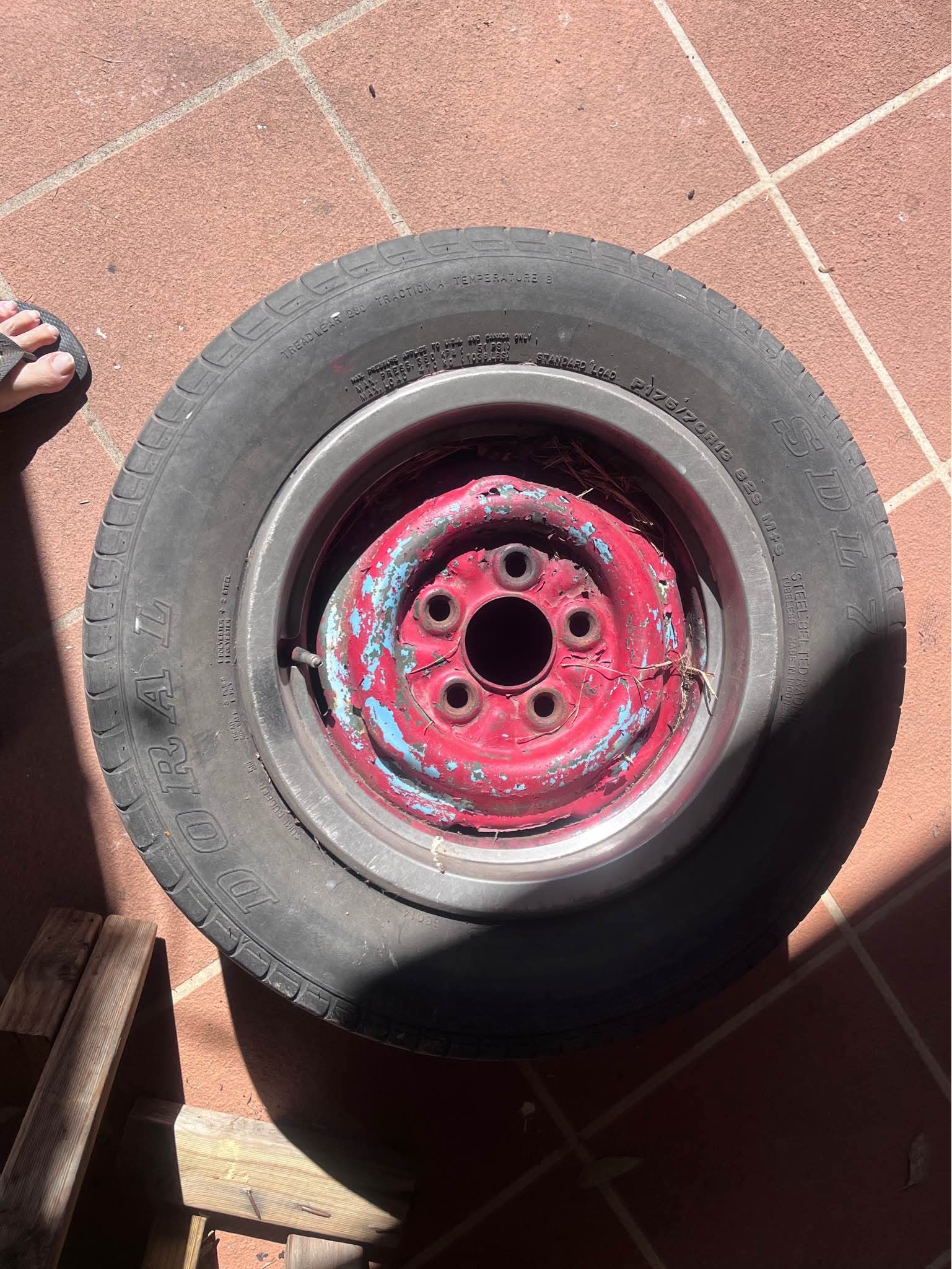 Early Holden Rims with crap tyres - Car Wheels, Tires & Parts - Redland ...