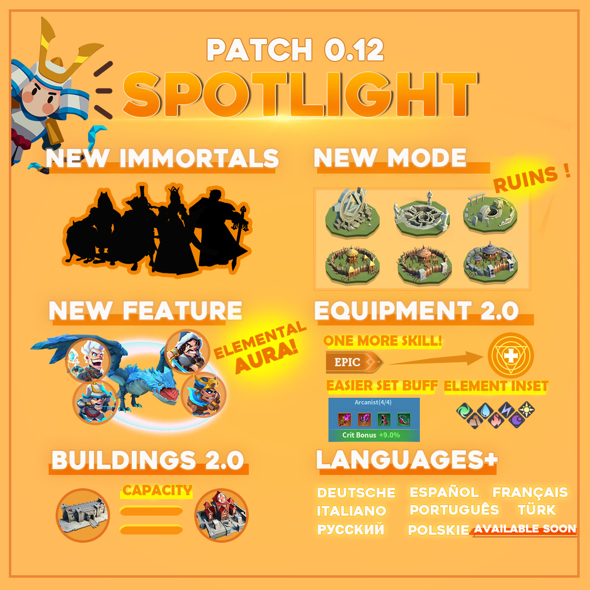 Infinity Kingdom - Check the HIGHLIGHTS of the new version containing a ...