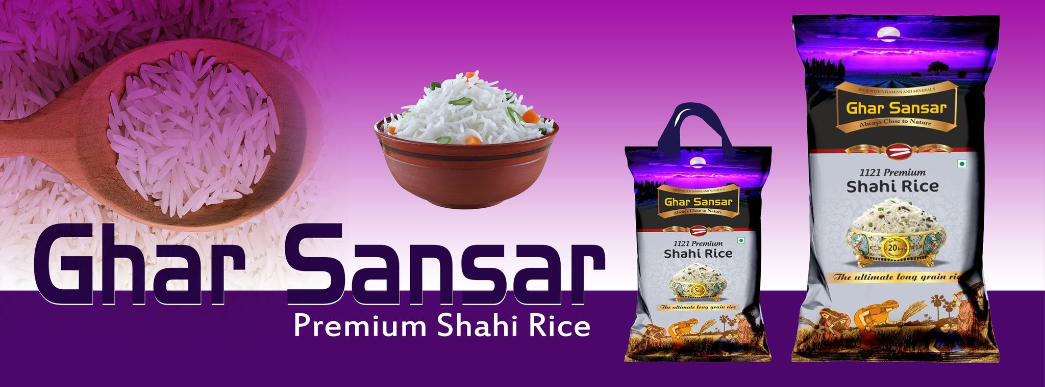 Ghar Sansar Premium Shahi Rice