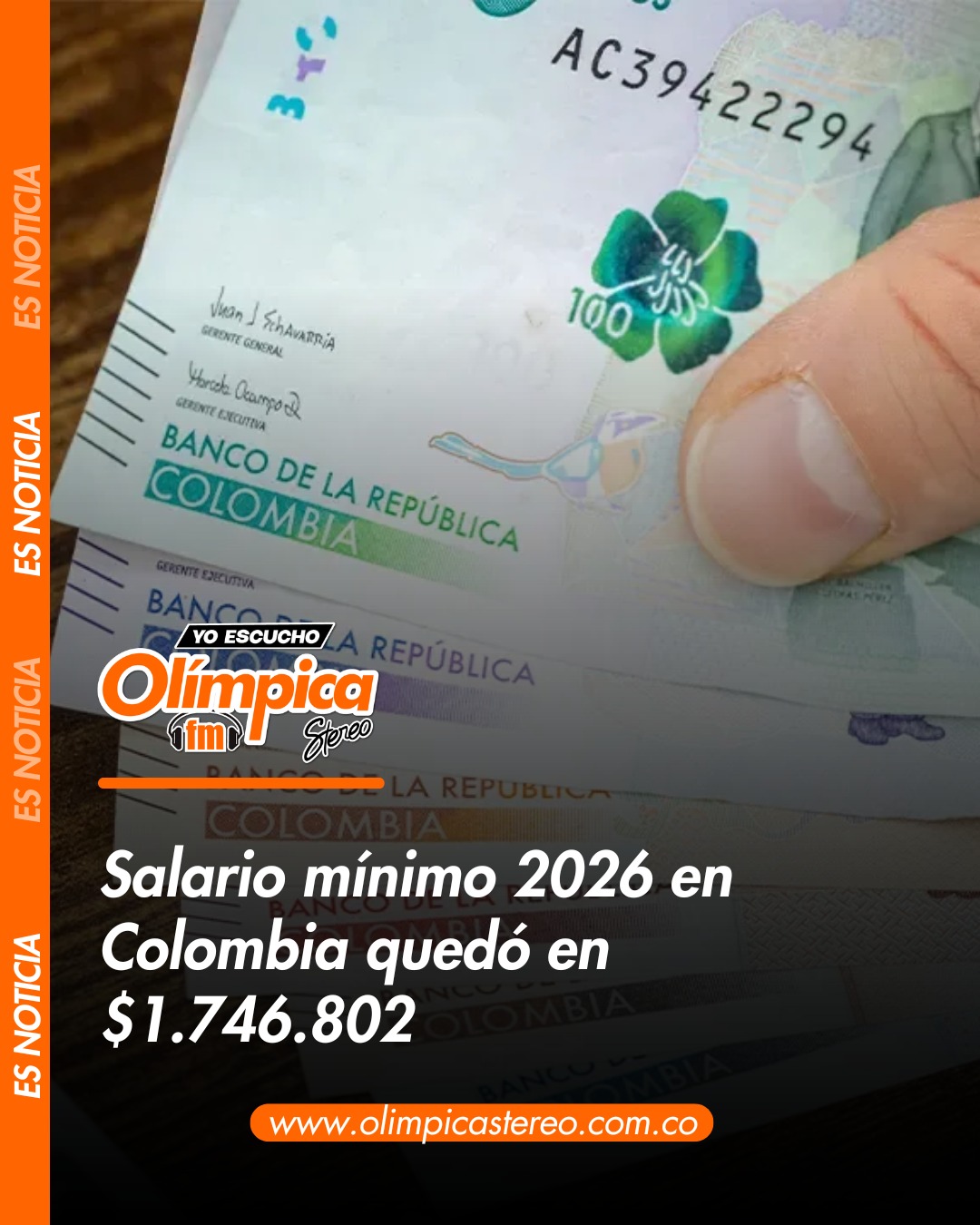 Yo - ¡Atención! 🇨🇴 El gobierno acaba de anunciar la cifra oficial que ...