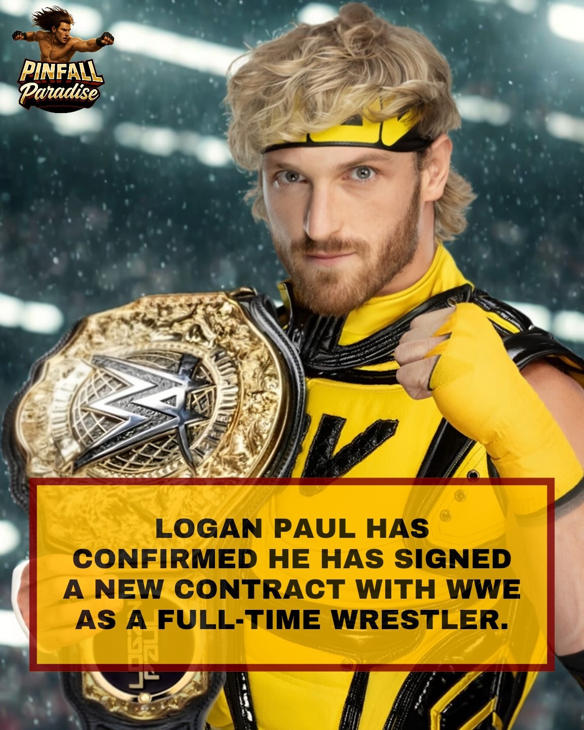 Pinfall - This just stopped being a side quest. Logan Paul is ...