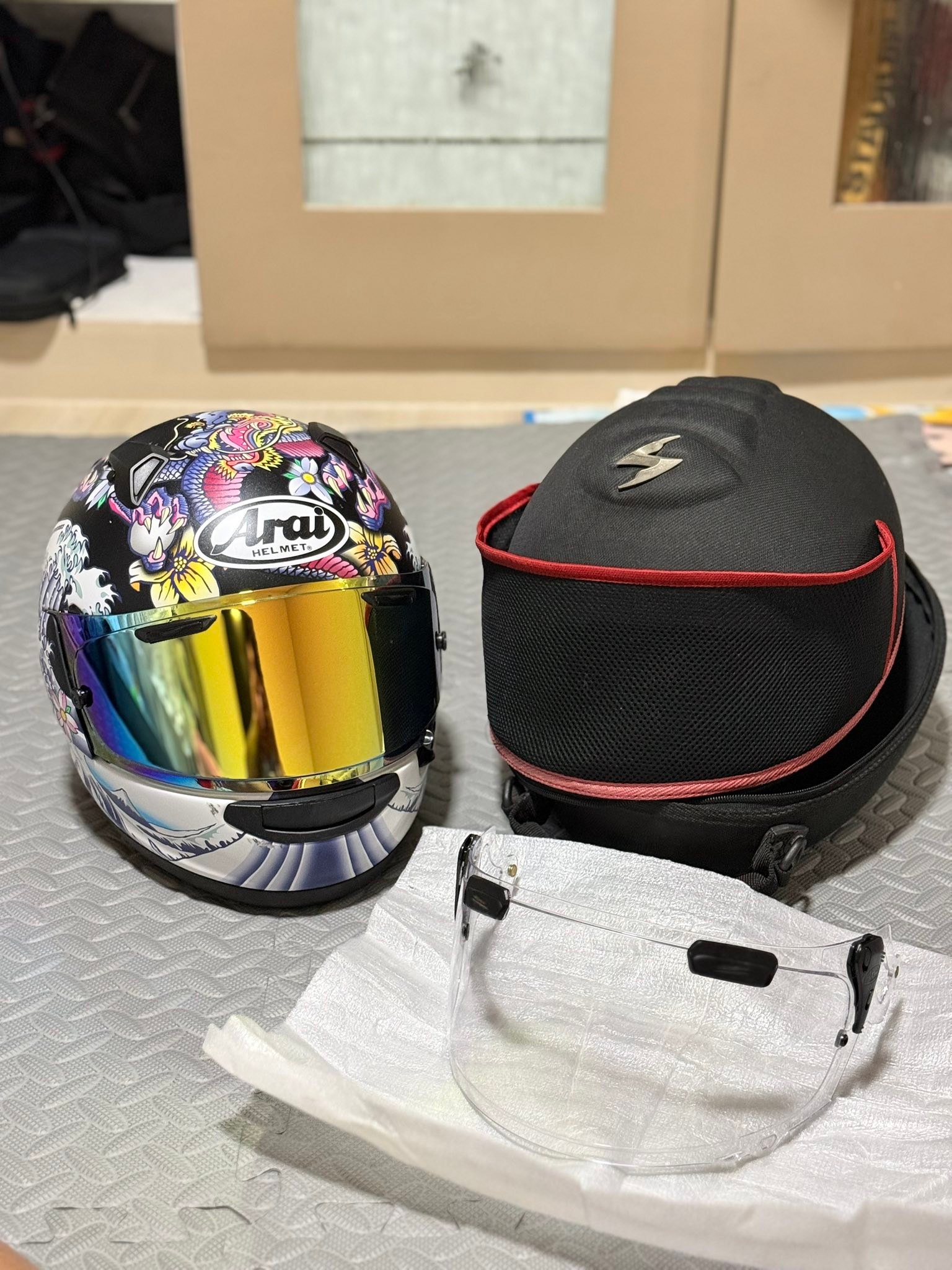 For Sale Arai Quantum X Arai Quantum X Oriental Black frost Aug 