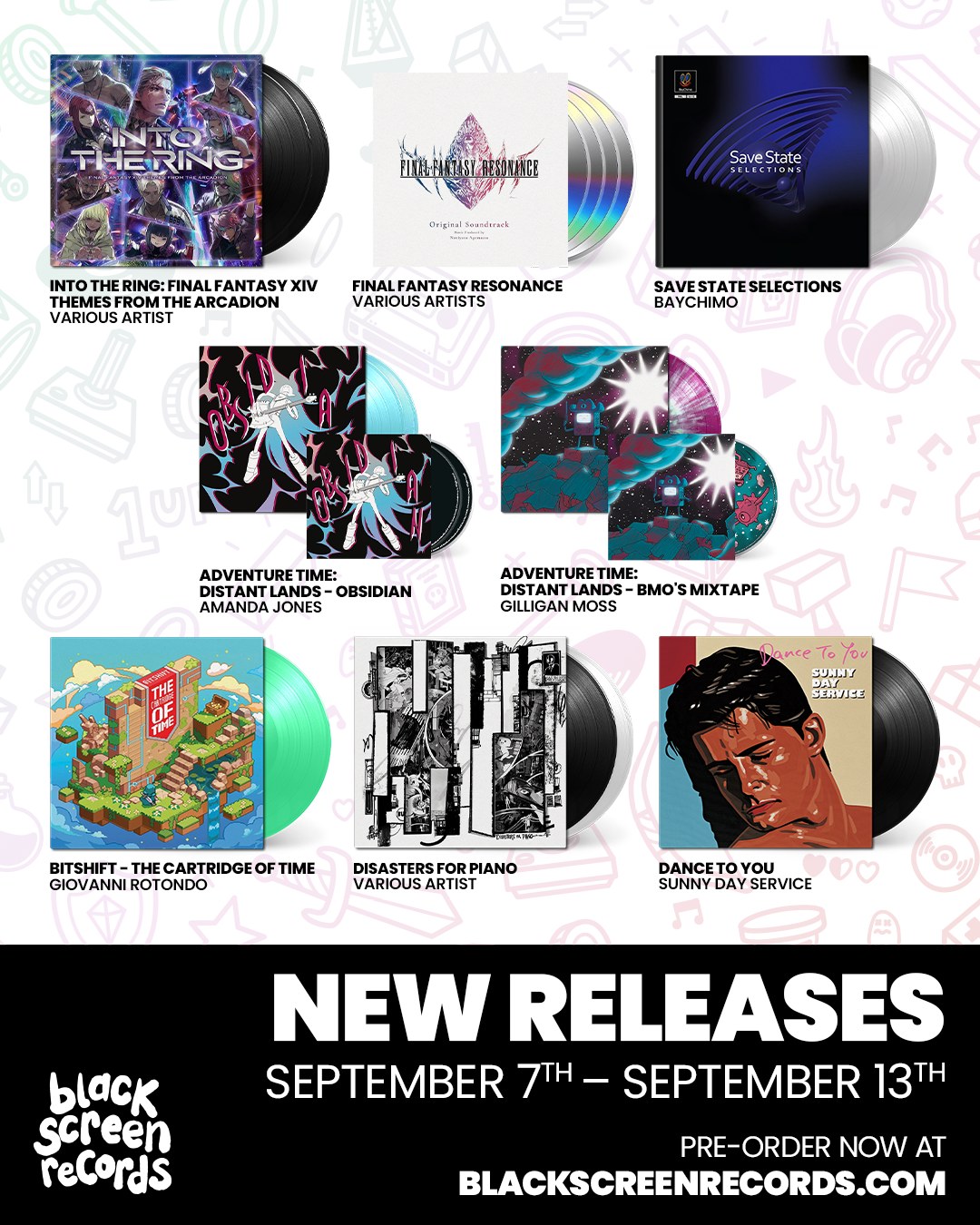 FINAL FANTASY X LP Vinyl Set -Eternal Calm- is back in stock and
