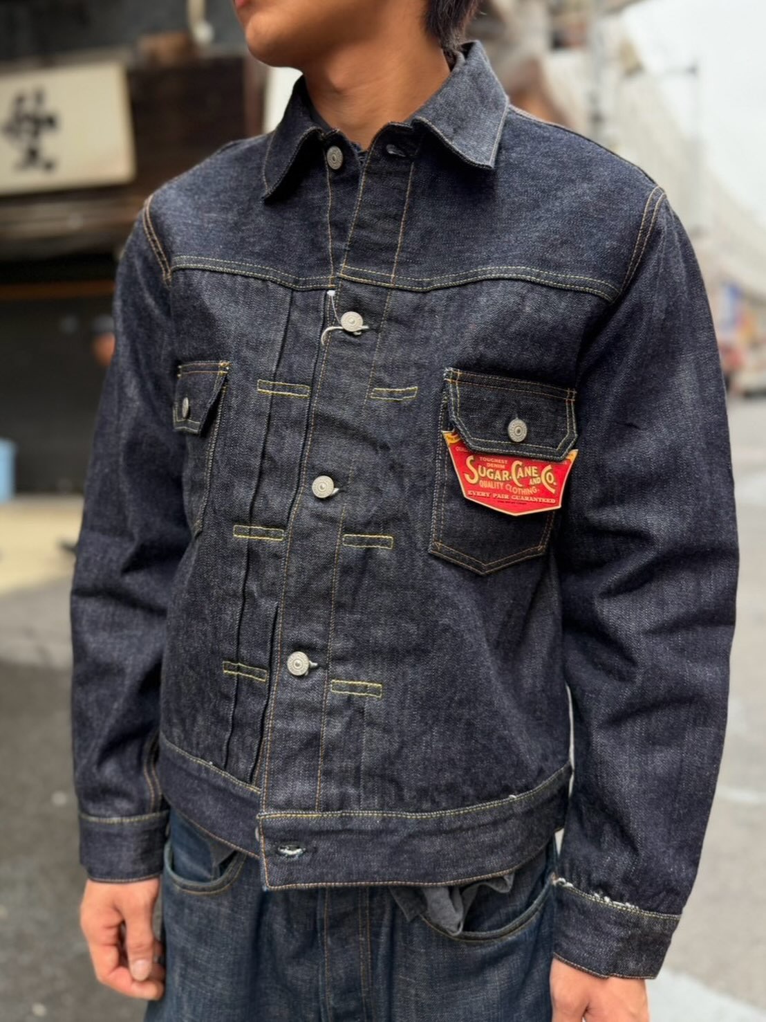 STUDIO D'ARTISAN 16oz REGULAR STRAIGHT 二藍ジーンズ lot D1904 size