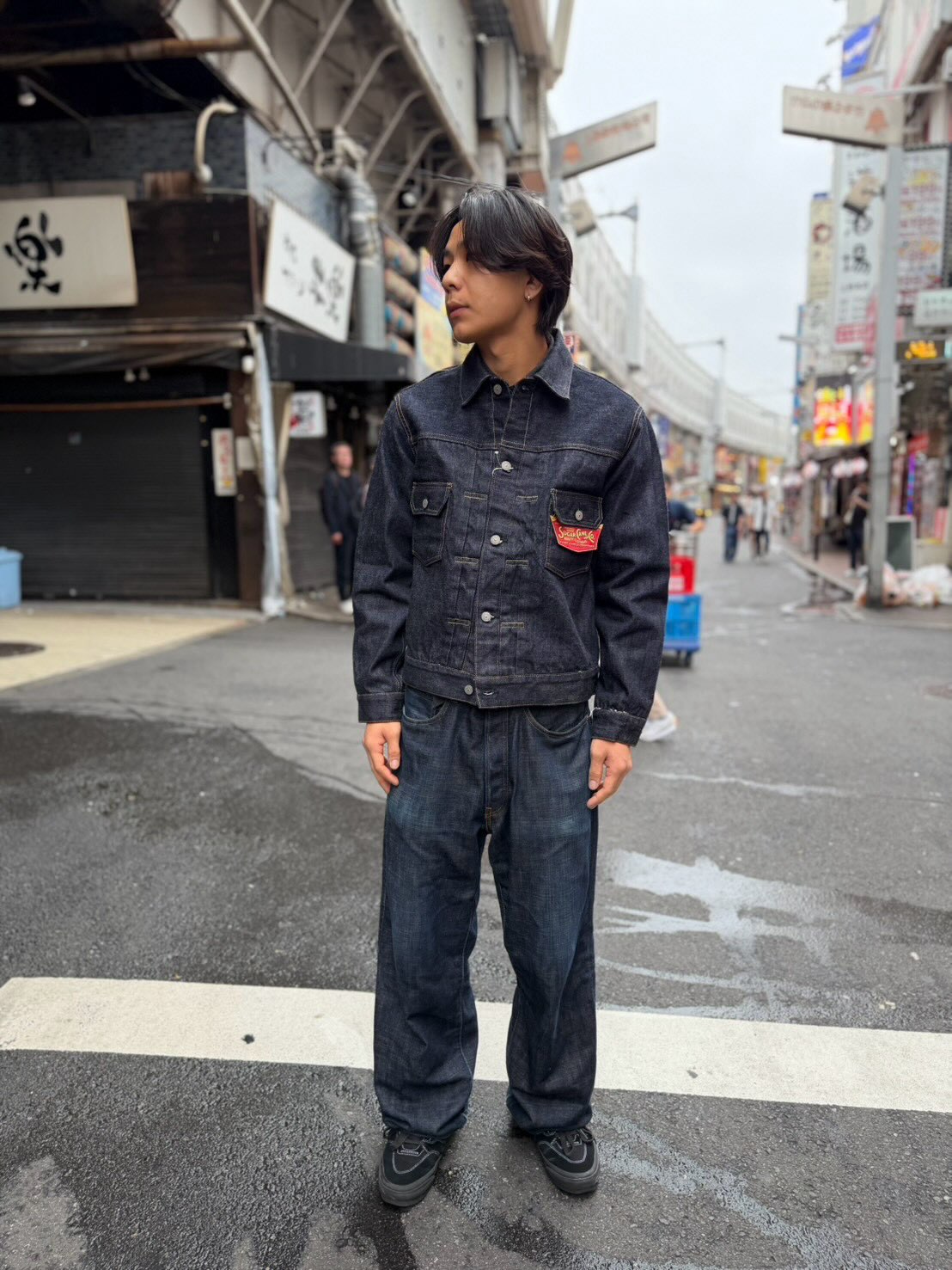 THRIFTY LOOK FFA Jacket lot TL26F007 color NV ネイビー BK ブラック