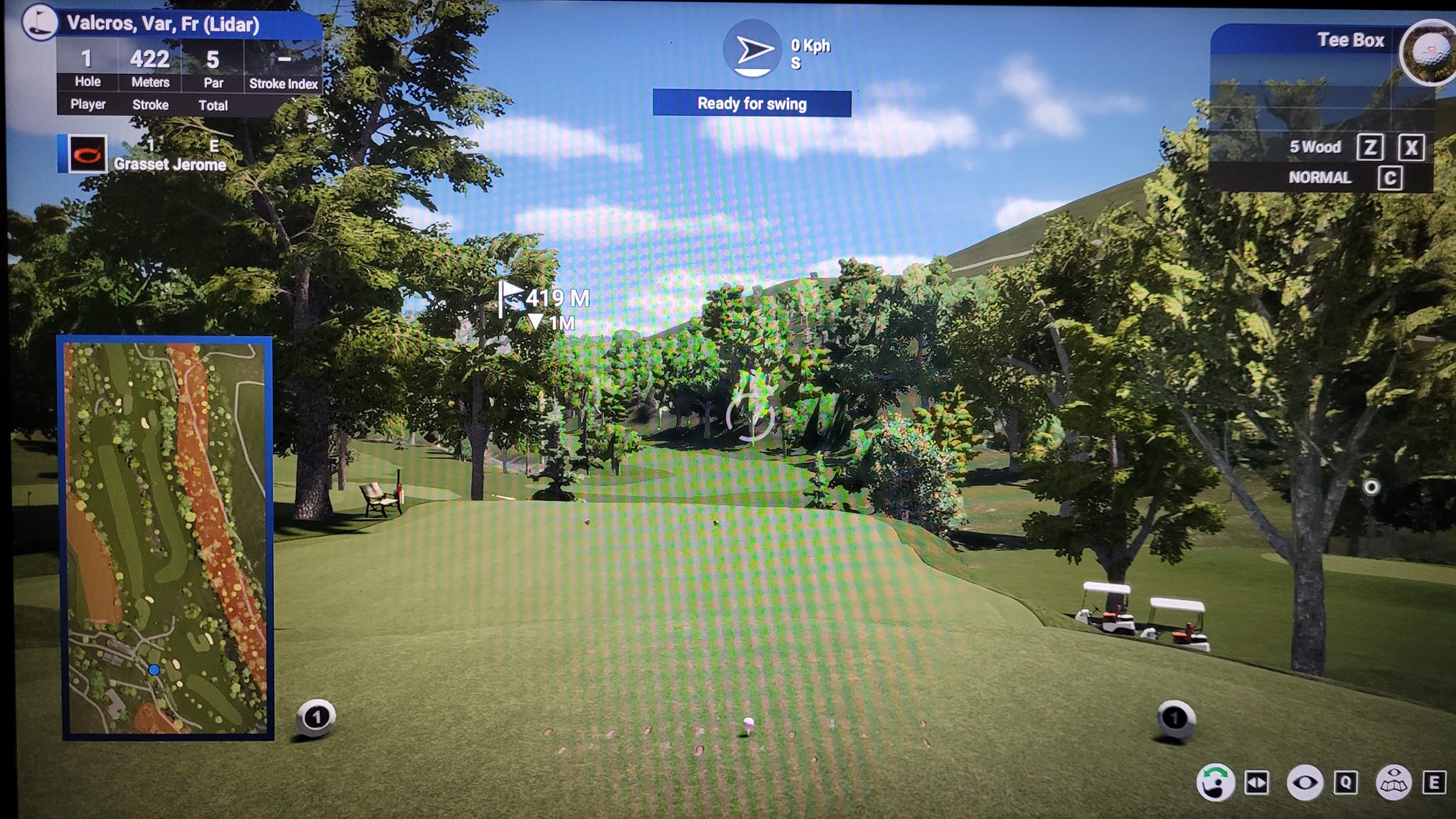 Woking GC LiDAR 74 course for 74 OVR builds