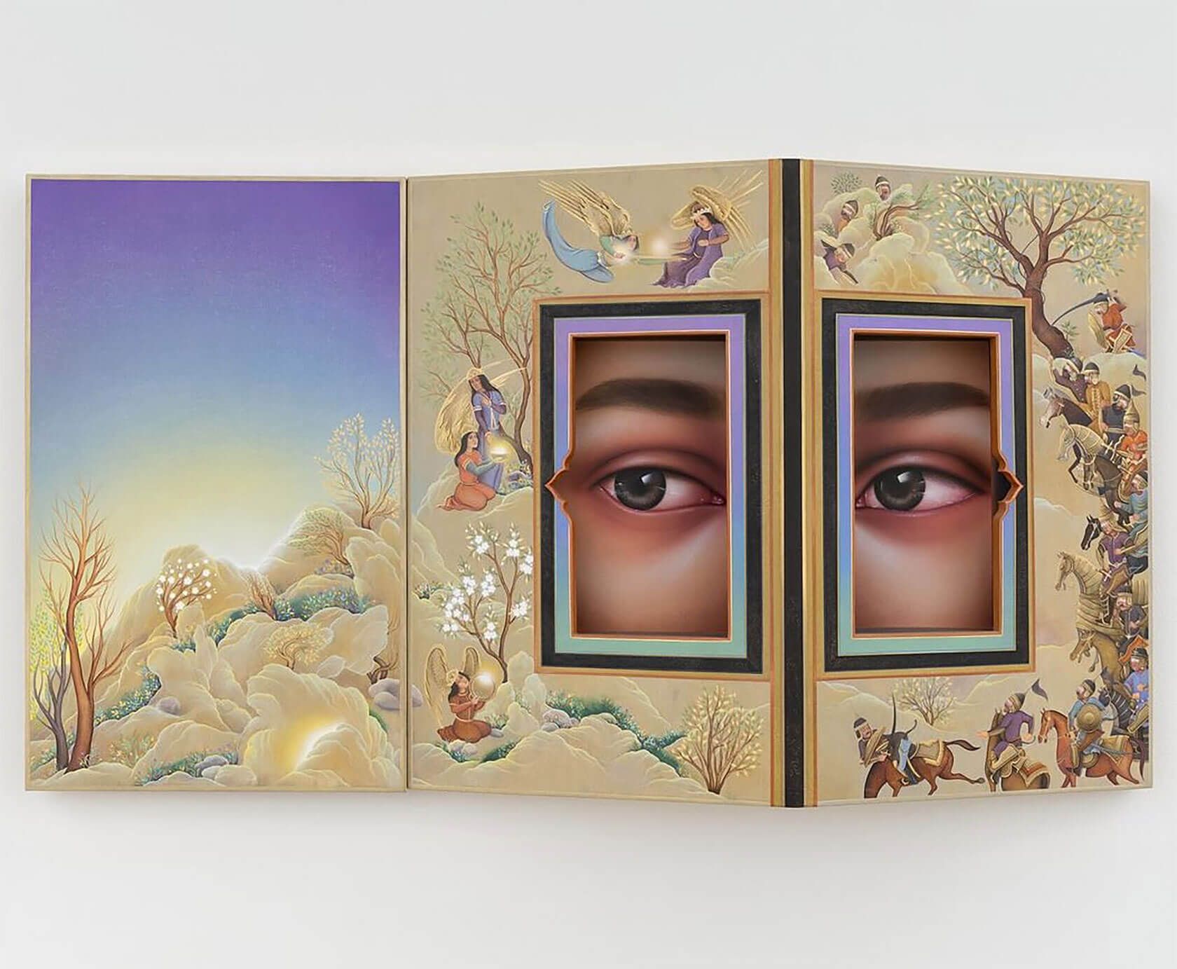 Inspiration - Fragmented Frames: Sculptural Paintings by Arghavan ...