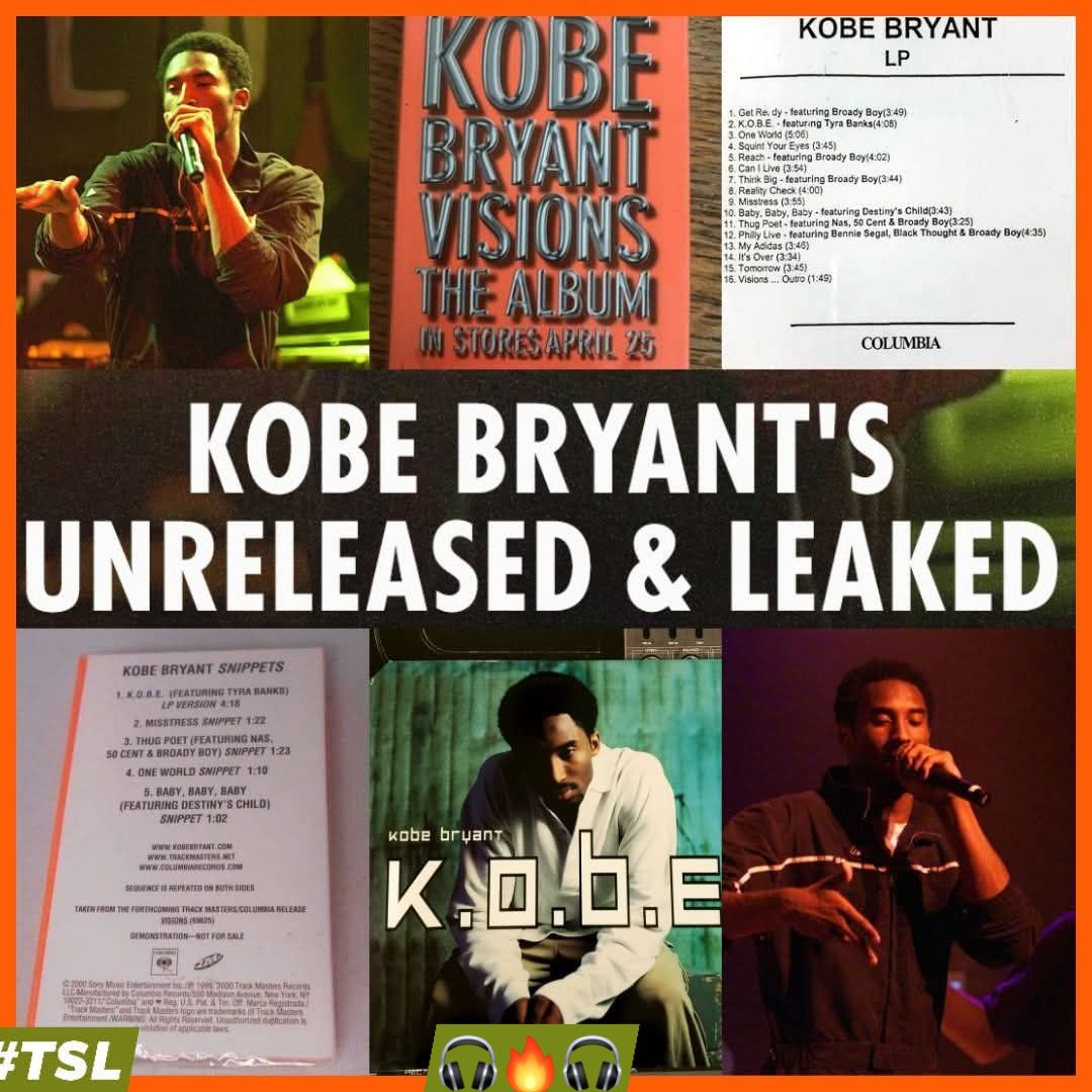 LPレコード KOBE BRYANT Tyra Banks Nas 50Cent Tell Vanessa Bryant to drop the music
