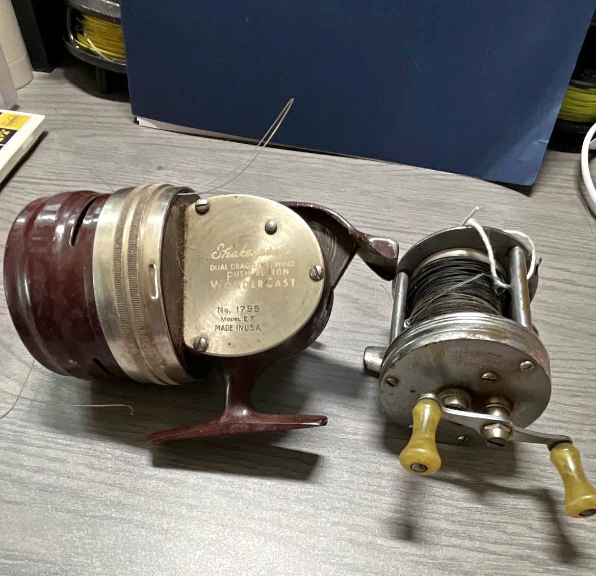 1920s fishing reels for sale Fun Baitcaster Reel I Catfish Pro + Supplied in a soft leather Antique Detroit Reel, Trolling, Fishing
