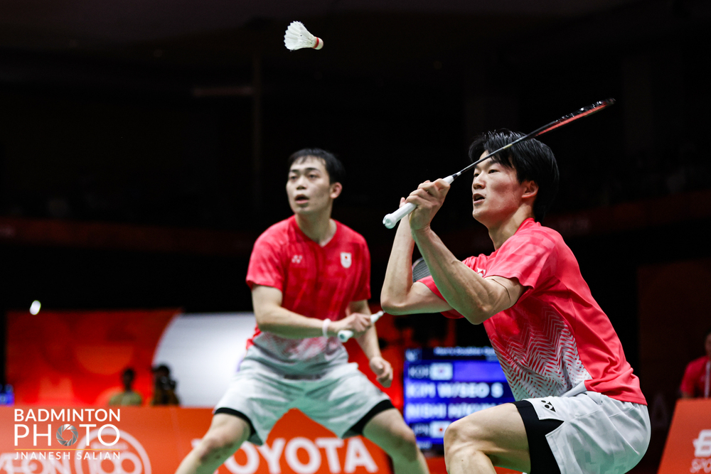 バドミントン情報 - 全日本総合 ミックスダブルス決勝 池田信太郎/潮田