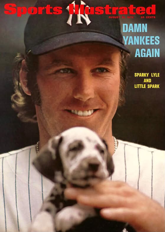 ⚾️On August 21, 1972 New York Yankees pitcher Sparky Lyle