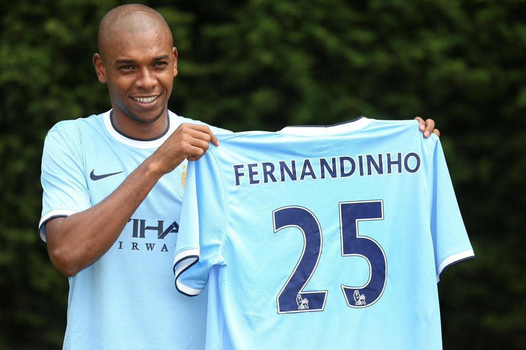 マンチェスター・シティ ManCity 25番 Fernandinho Fernandinho #25 of