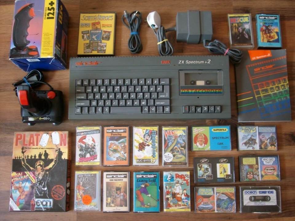 The ZX Spectrum 2 launched in 1986 as the grey model, not the