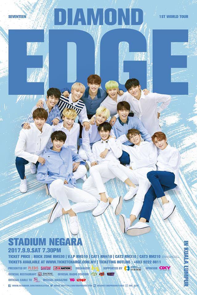 SEVENTEENinKL] 2017 SEVENTEEN 1st WORLD TOUR “DIAMOND EDGE” in