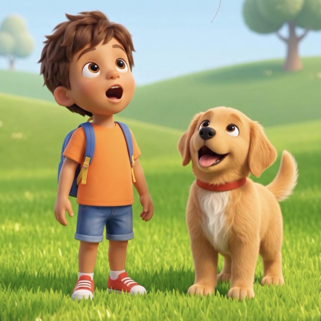 ⬆️ UP or ⬇️ DOWN? Learn with Gus and Buddy! 🐶 A quick, playful learning ...