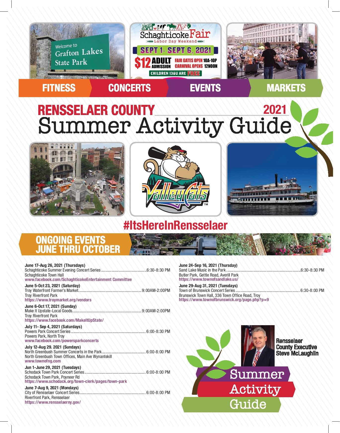 The Rensselaer County Summer Activity... - Rensselaer County
