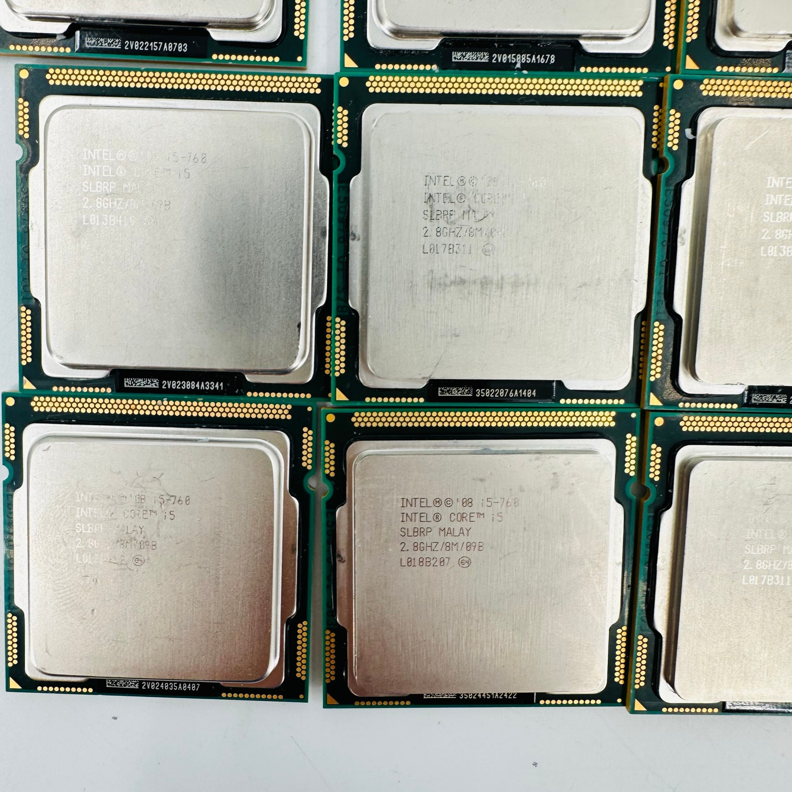 15 Intel Core i5-760 2.8Ghz CPU Computer Processor Lot - CPUs ...