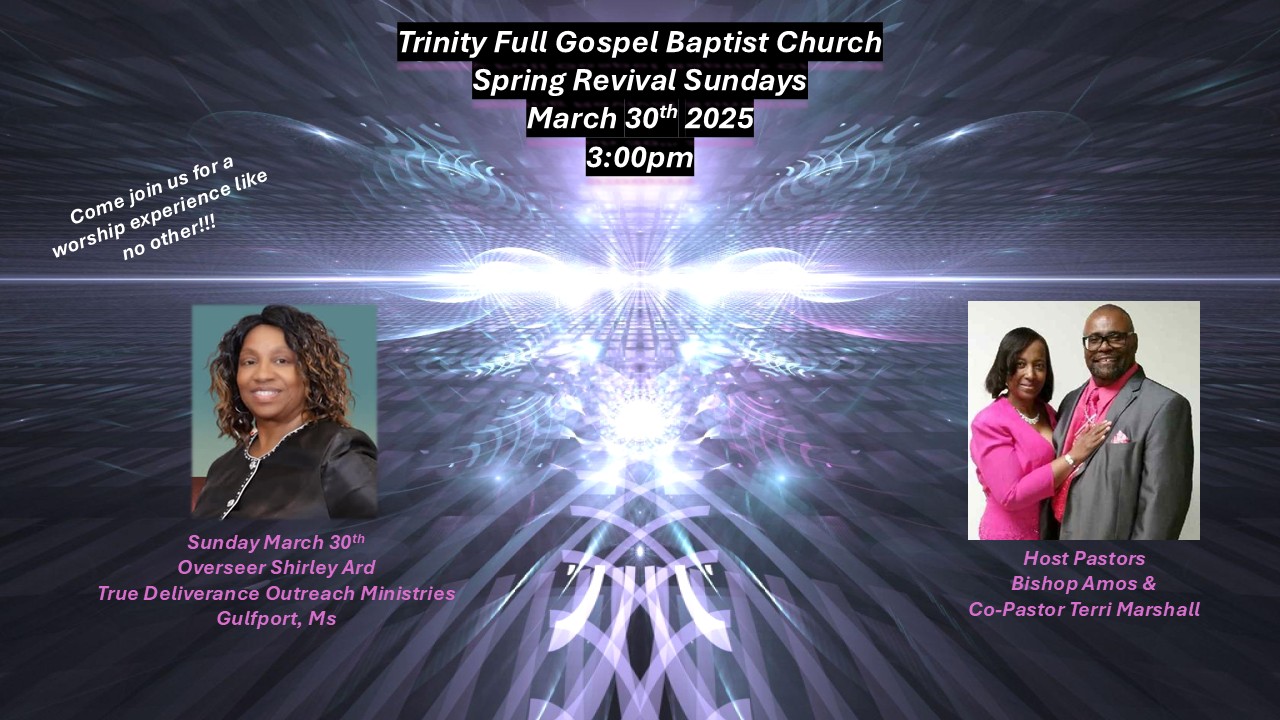 Trinity March Spring Revival