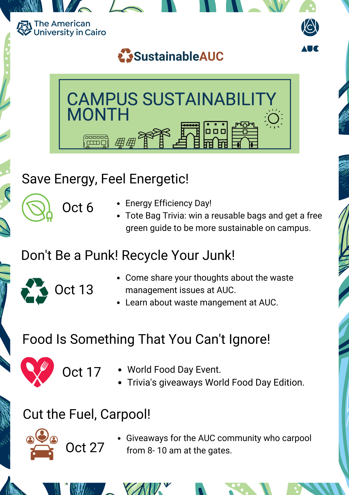 Office of Sustainability at The American University in Cairo