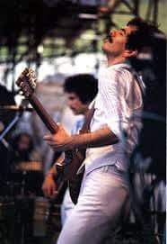 Carlos Santana performing at California Jam II. Playing for a 