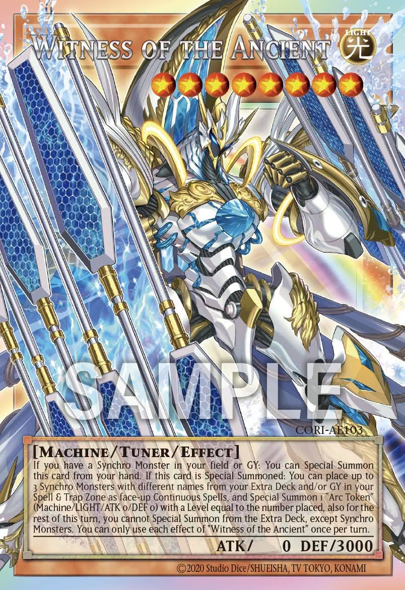 遊戯王 英語 Witness of the Ancient オーバーフレーム THE FINAL OVERFRAME!' JUST IN: 