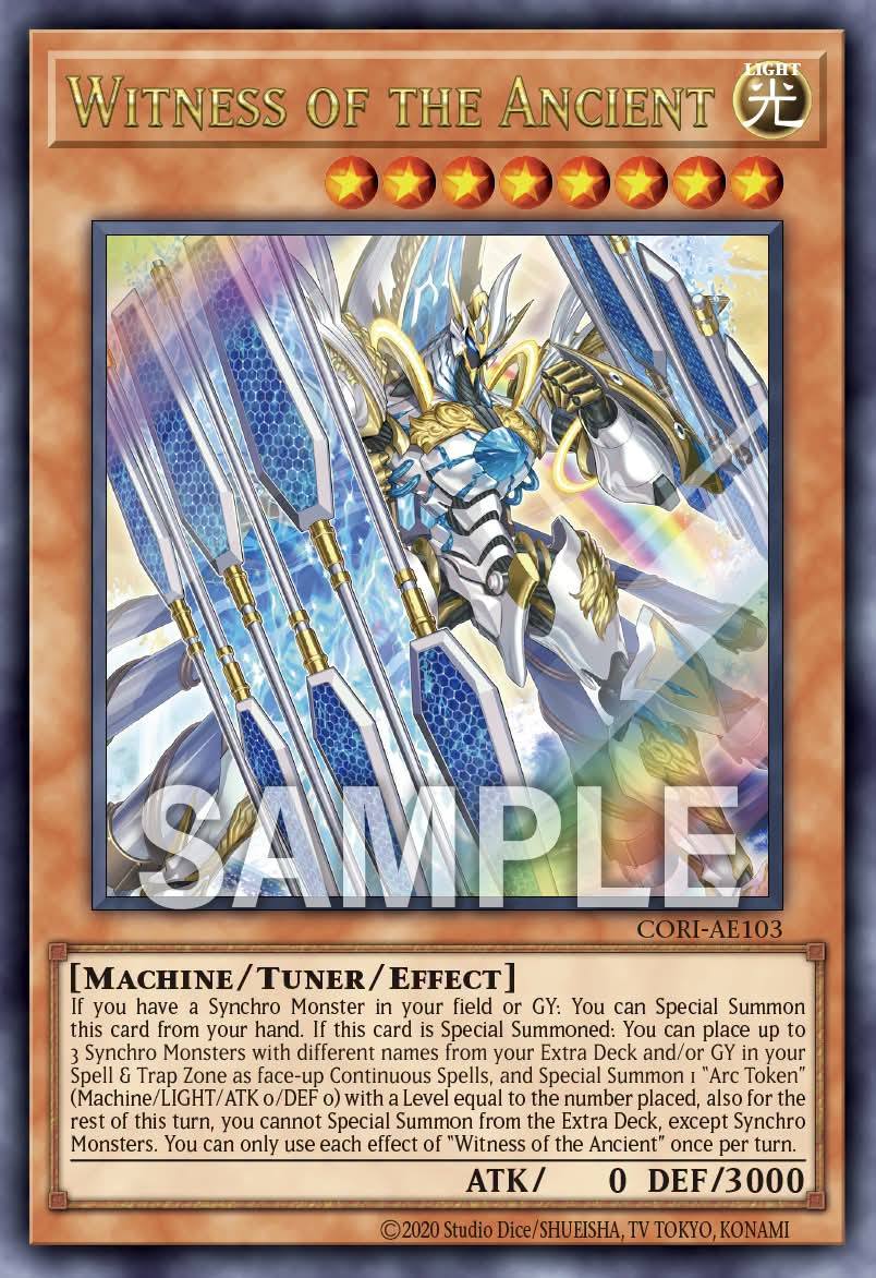 遊戯王 英語 Witness of the Ancient オーバーフレーム THE FINAL OVERFRAME!' JUST IN: 