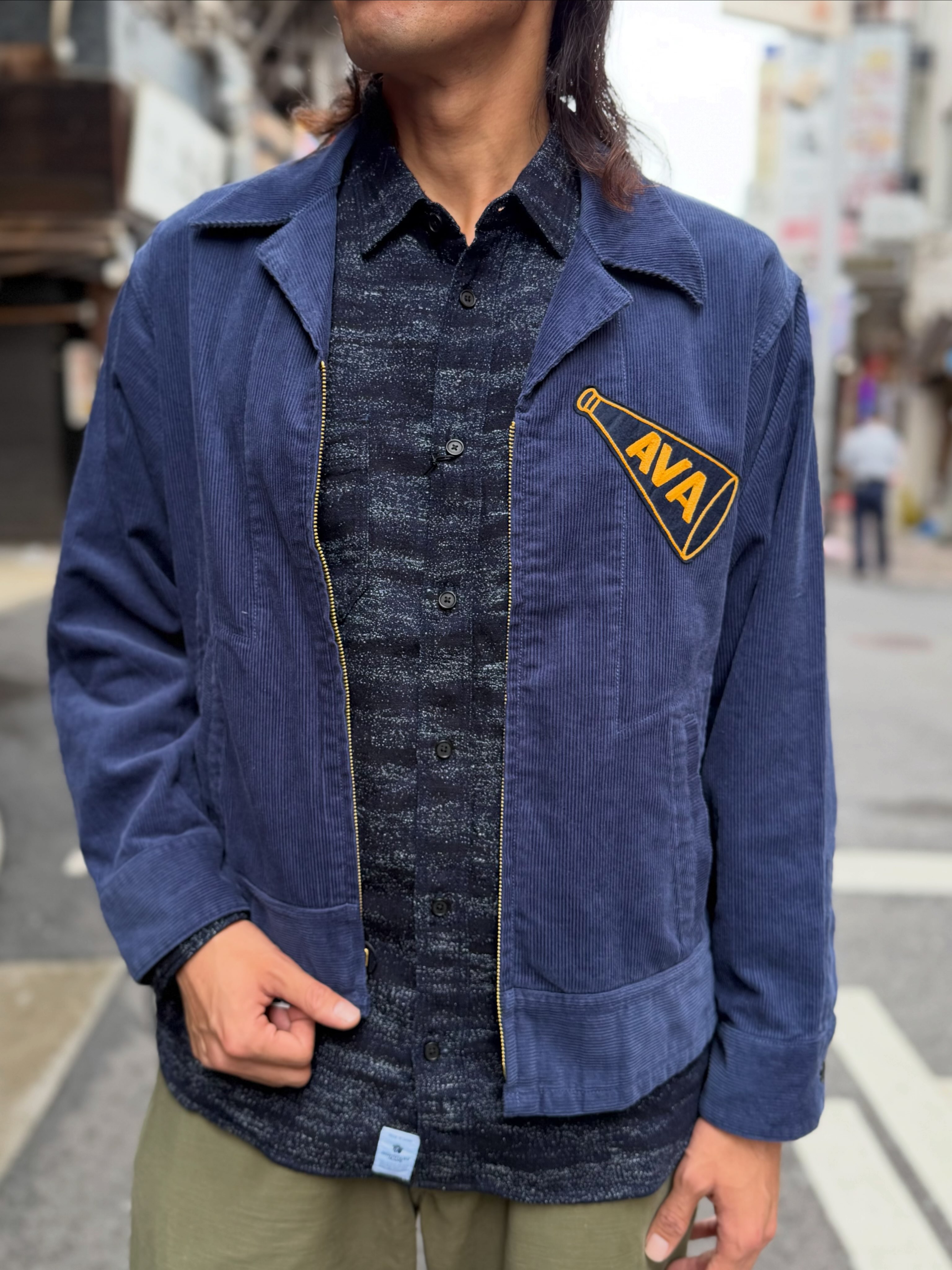 鬼デニム ONI DENIM 12oz - Relax Stright - Drop-Needle Stitching