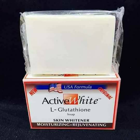 active white l glutathione skin whitening soap Glow Brighter Every Day with L-Glutathione 💖 Active White L-Glutathione Skin Whitening