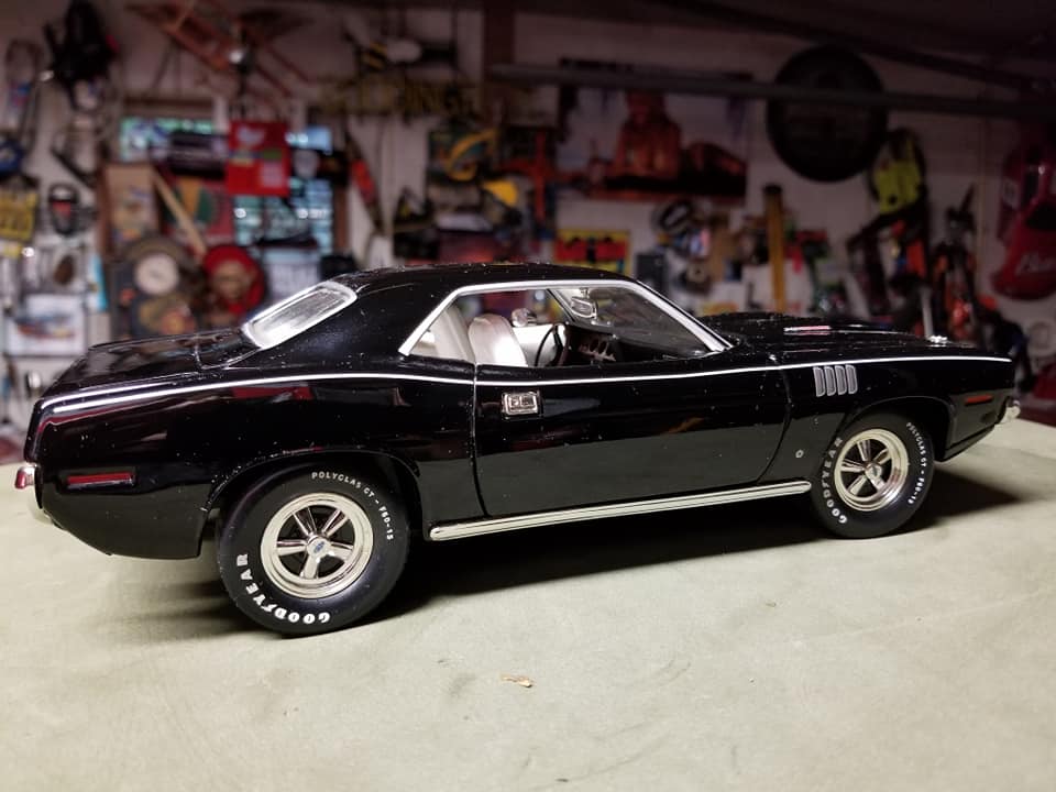 Here is a 1/64 scale (Hot Wheel Size) replica of the 1971 Plymouth