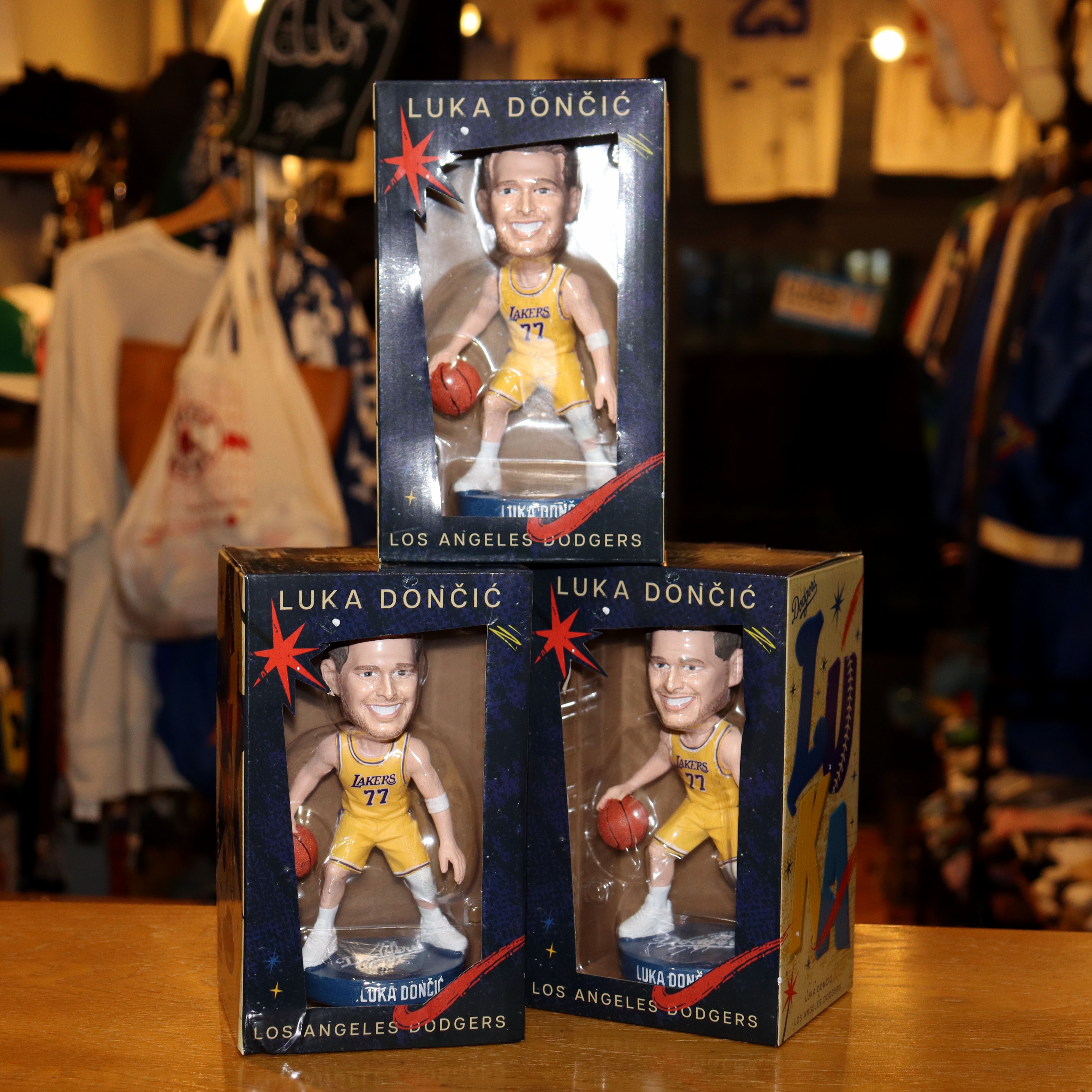 LUKA DONCIC × DODGERS BOBBLEHEAD