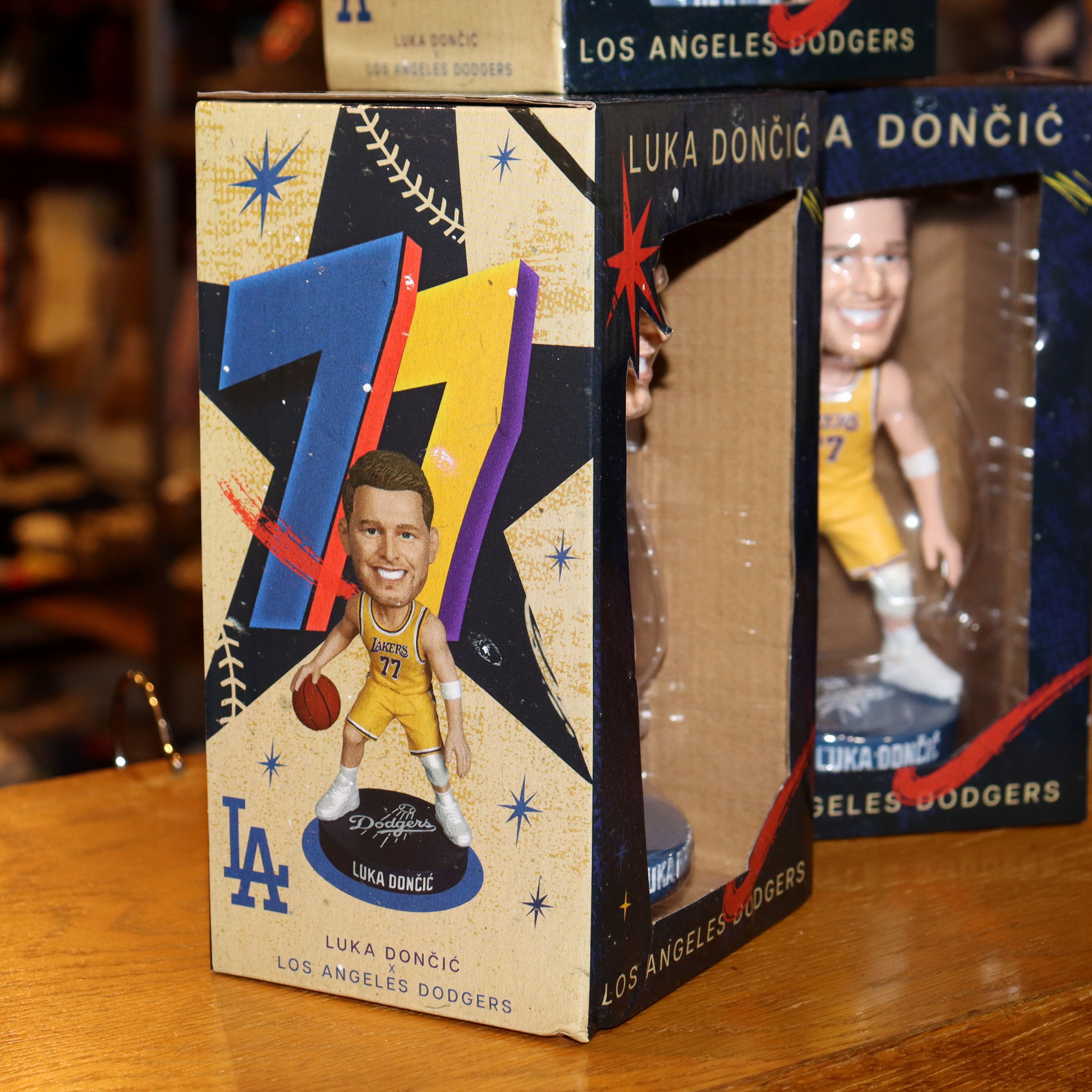 LUKA DONCIC × DODGERS BOBBLEHEAD