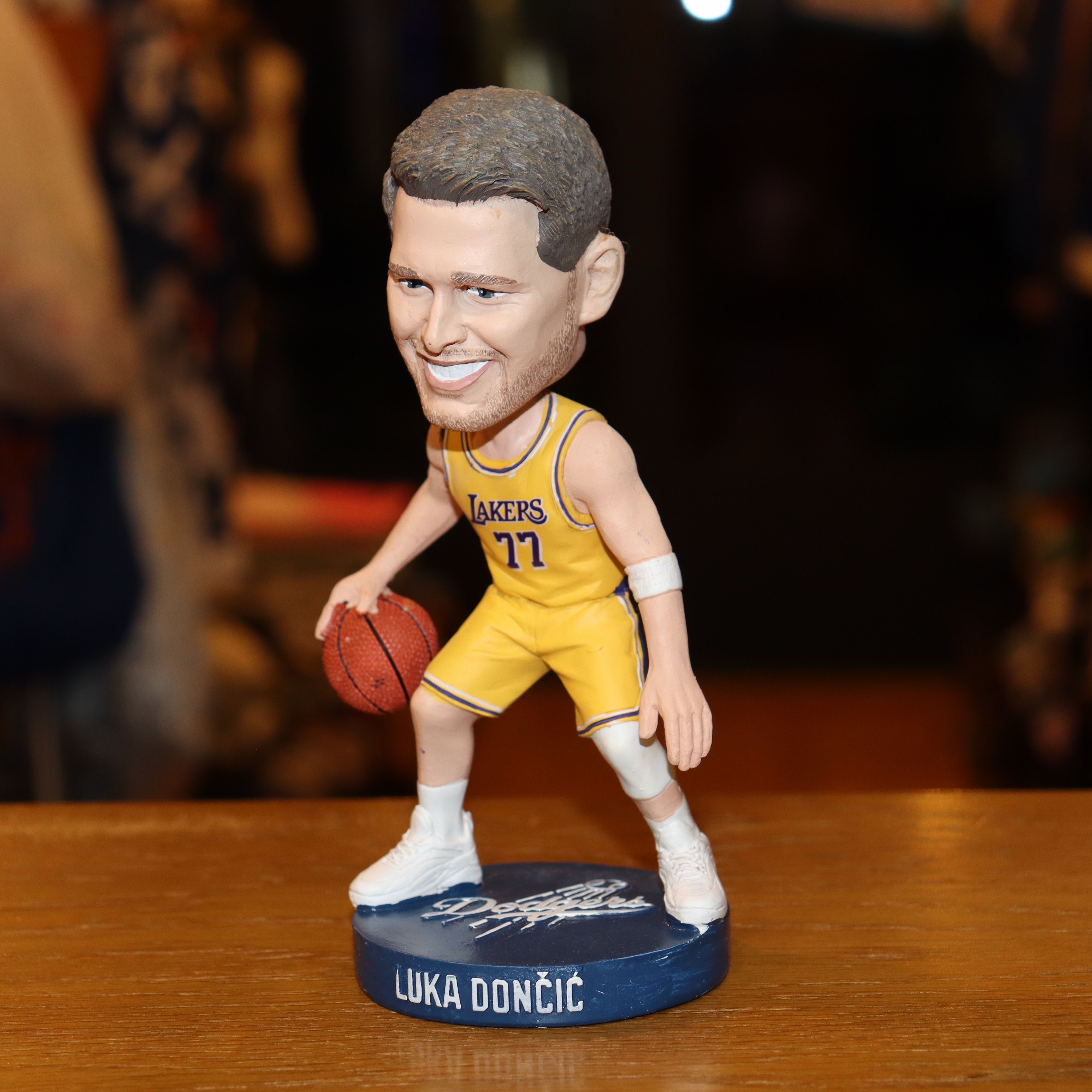 LUKA DONCIC × DODGERS BOBBLEHEAD