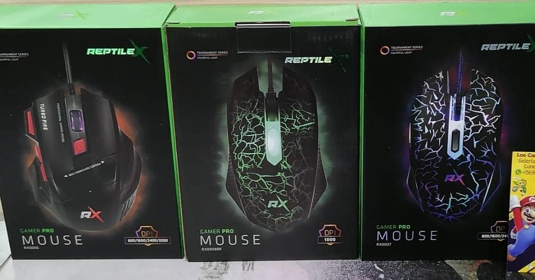 Games chile - MOUSE GAMER PRO TURBO FIRE RX006 7 BOTONES....
