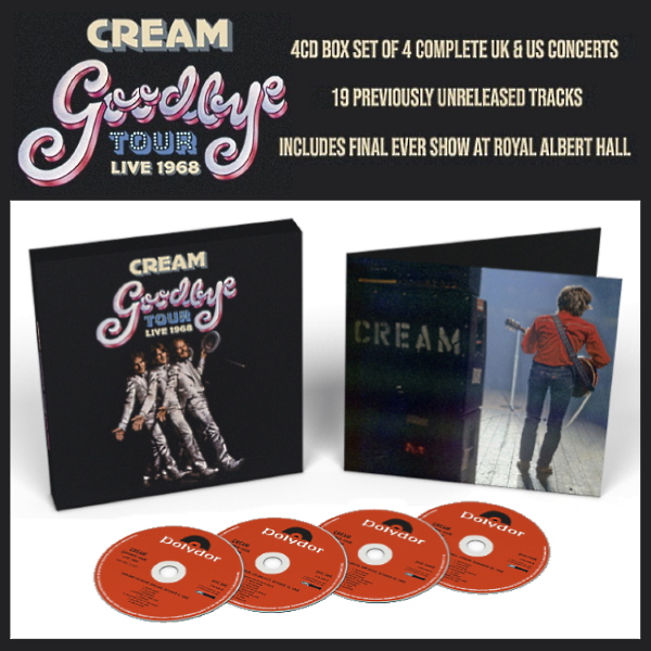 Rarities from Cream's 1968 Farewell Tour Setlists
