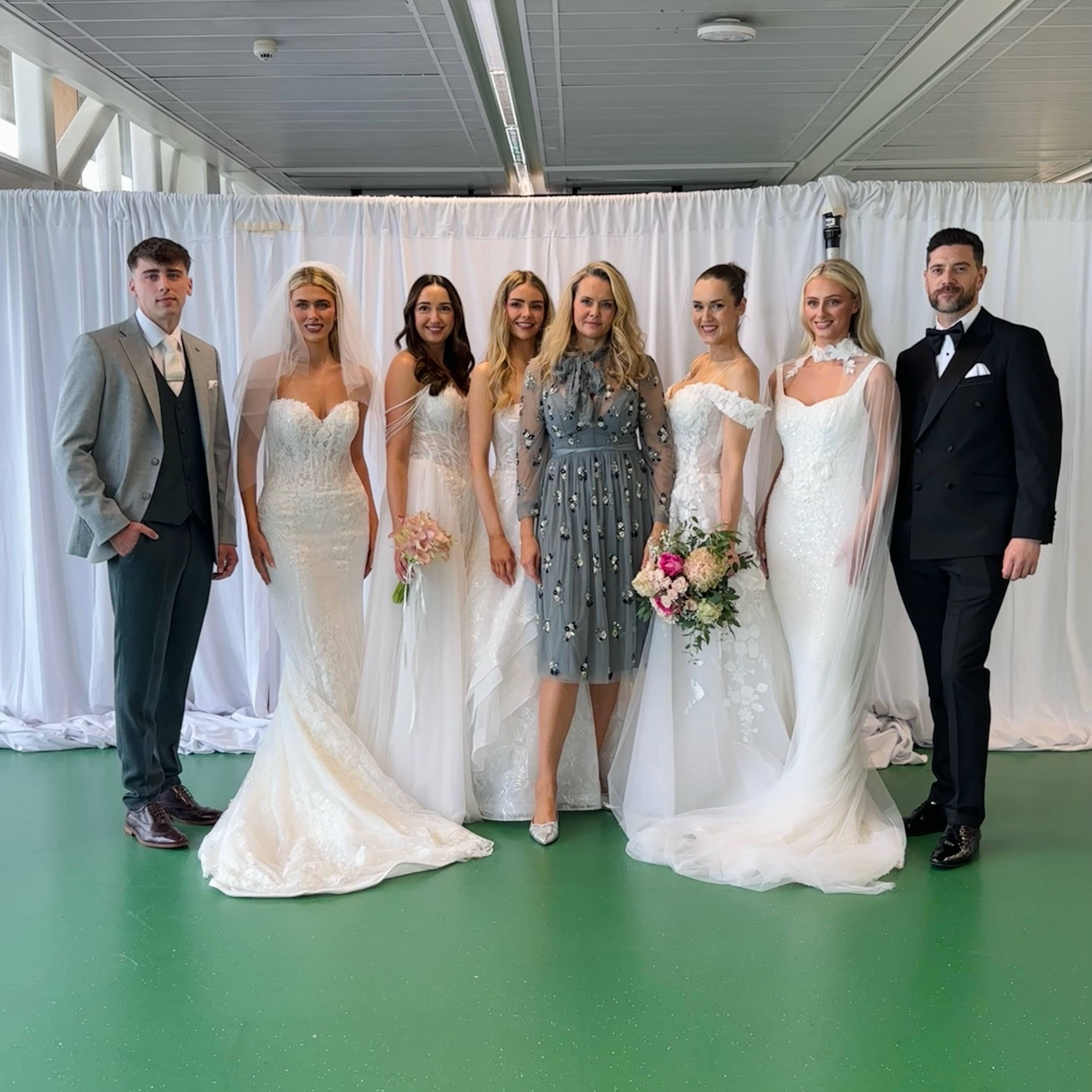 ✨ Ennis Bridal on the WedFest Galway Catwalk ✨ What a gorgeous day at WedFest Galway, showcasing some of our beautiful Ennis Bridal gowns with the fabulous models from HolmanLeeAgency 🤍👰‍♀️ We