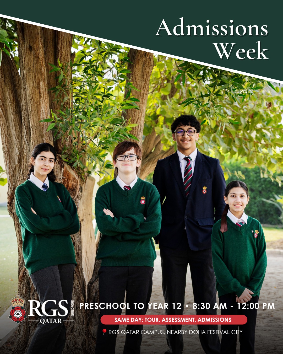RGS - Admissions Week is here! Visit us from 6th - 15th January 2026 ...