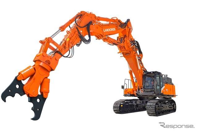 日立建機は、マルチブーム解体仕様機「ZX500LCK-7」の日本国内向け受注