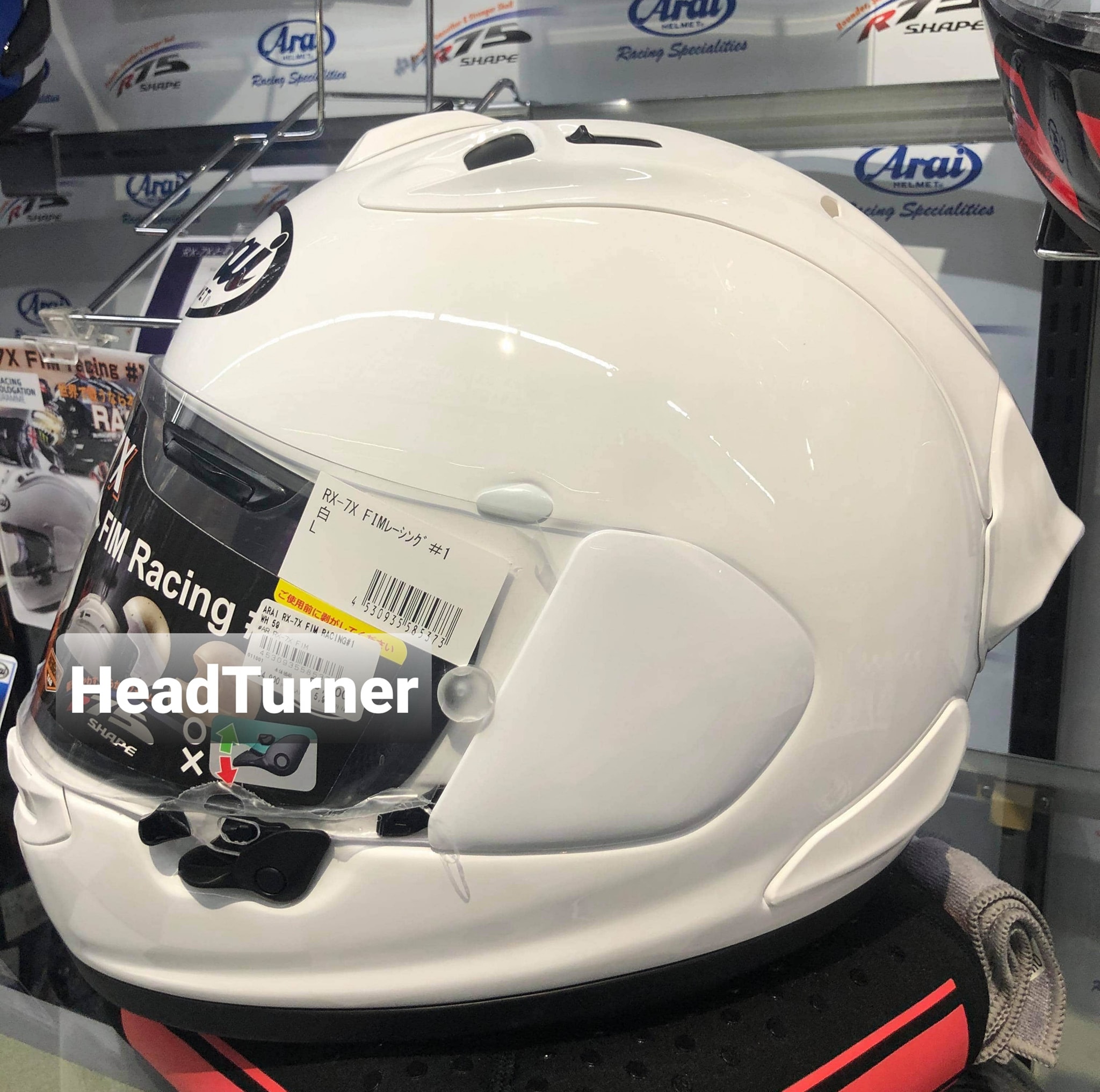 ARAI 🇯🇵 RX7X FIM Racing #1 Not your ordinary Rx7x. Ever wondered