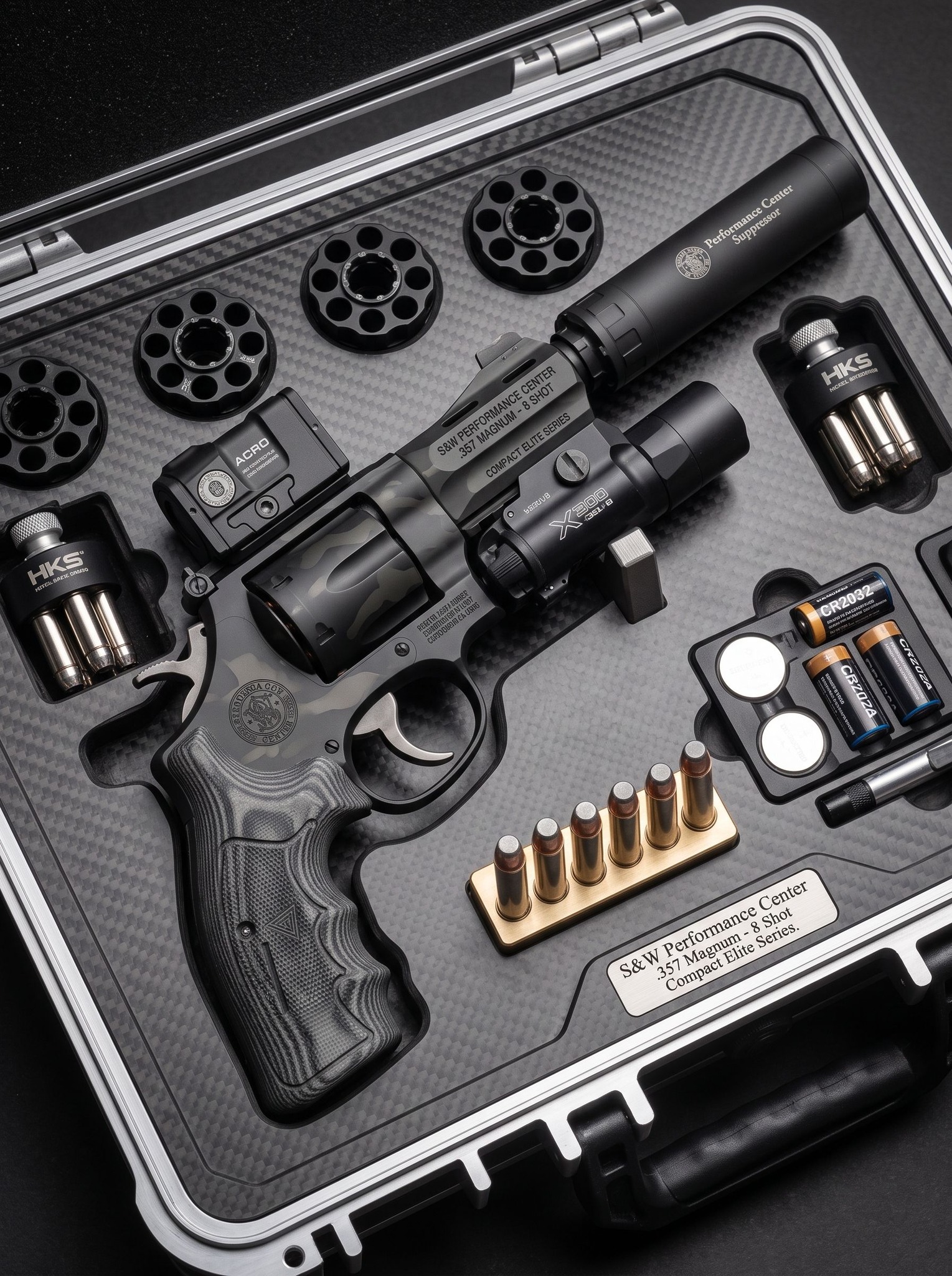 Smith & Wesson Performance Center .357 Magnum 8-Shot — Graphite Vault