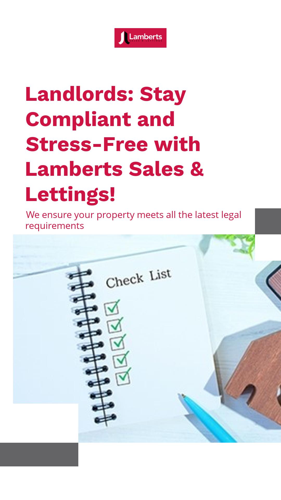 Lamberts - 🏡 Landlords: Stay Compliant and Stress-Free with Lamberts ...
