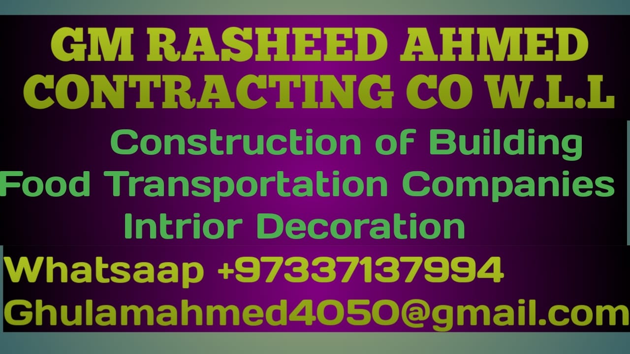 GM Rasheed Ahmed Contracting Co W.L.L