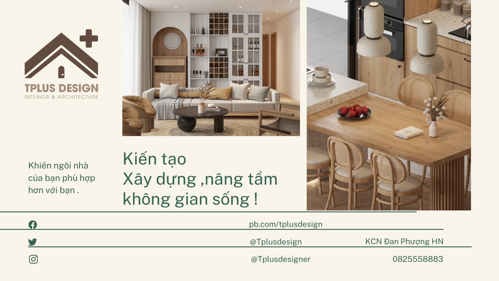 Kiến Trúc - Nội Thất Tplus Design | Hanoi