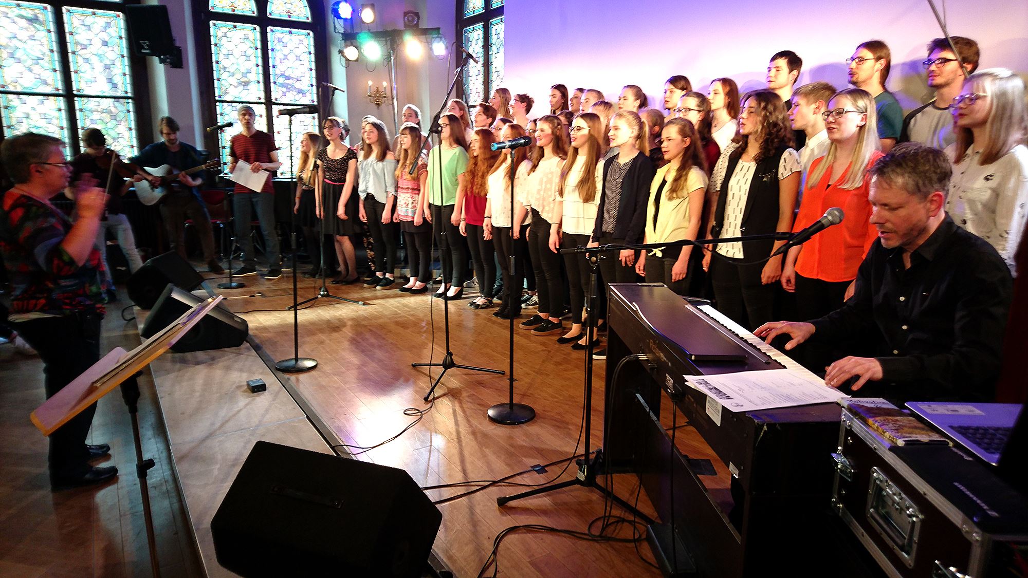 Finale Mit Wann Von Rio Reiser Chor Des Gymnasiums