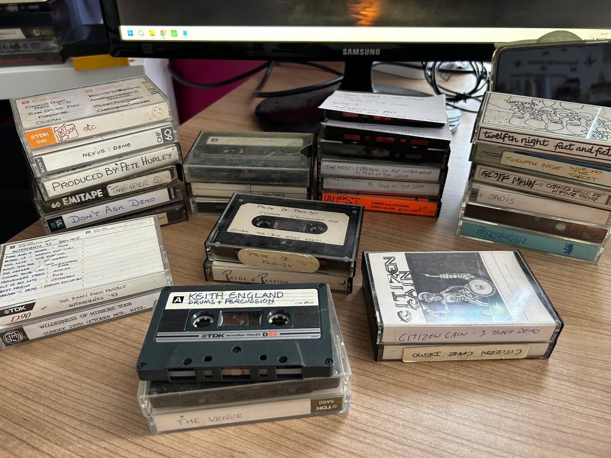 started to organise all these Hafler Trio / Andrew McKenzie Tapes