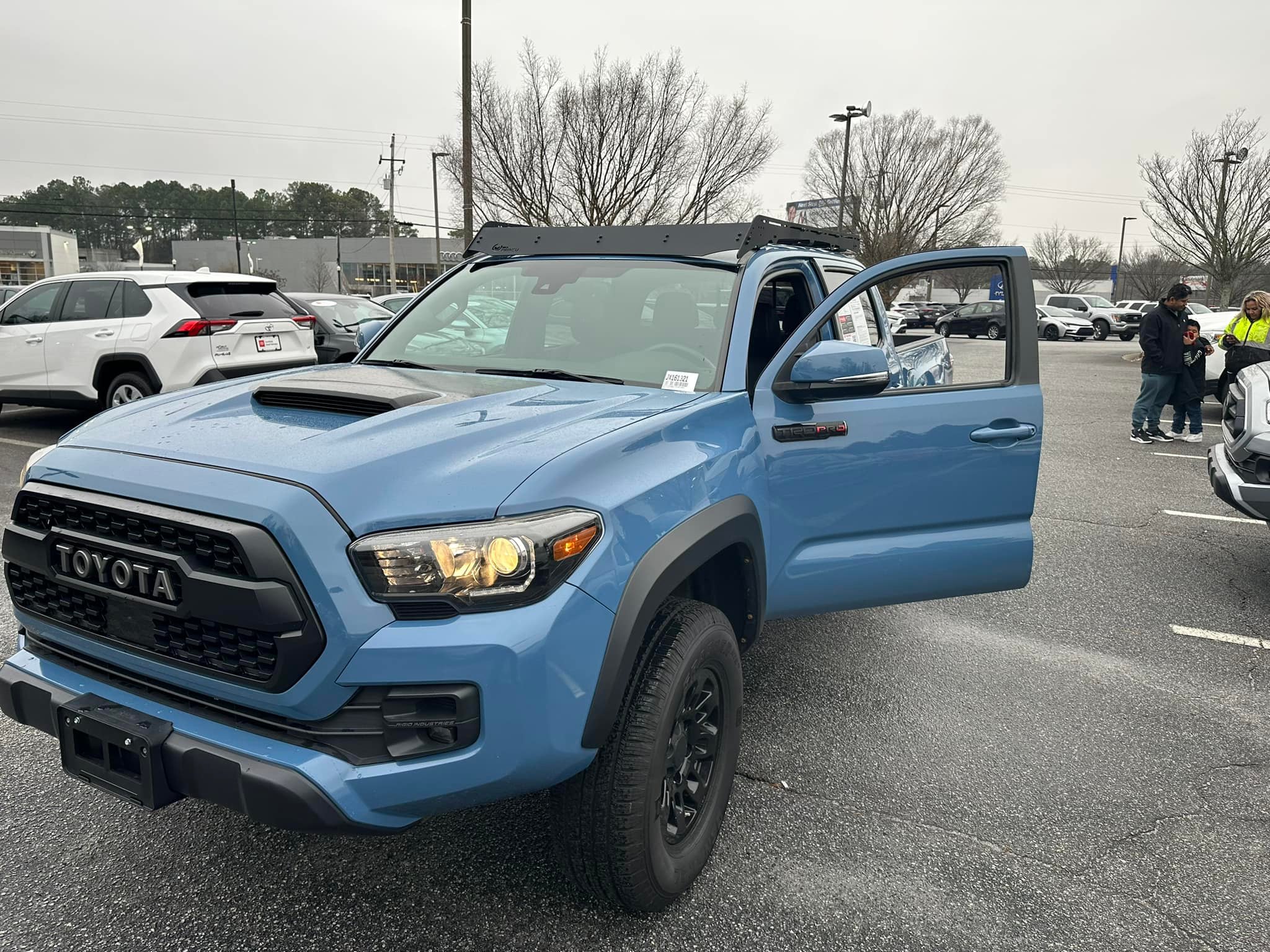 Loving my new blue 2023 Toyota Tacoma TRD Off Road