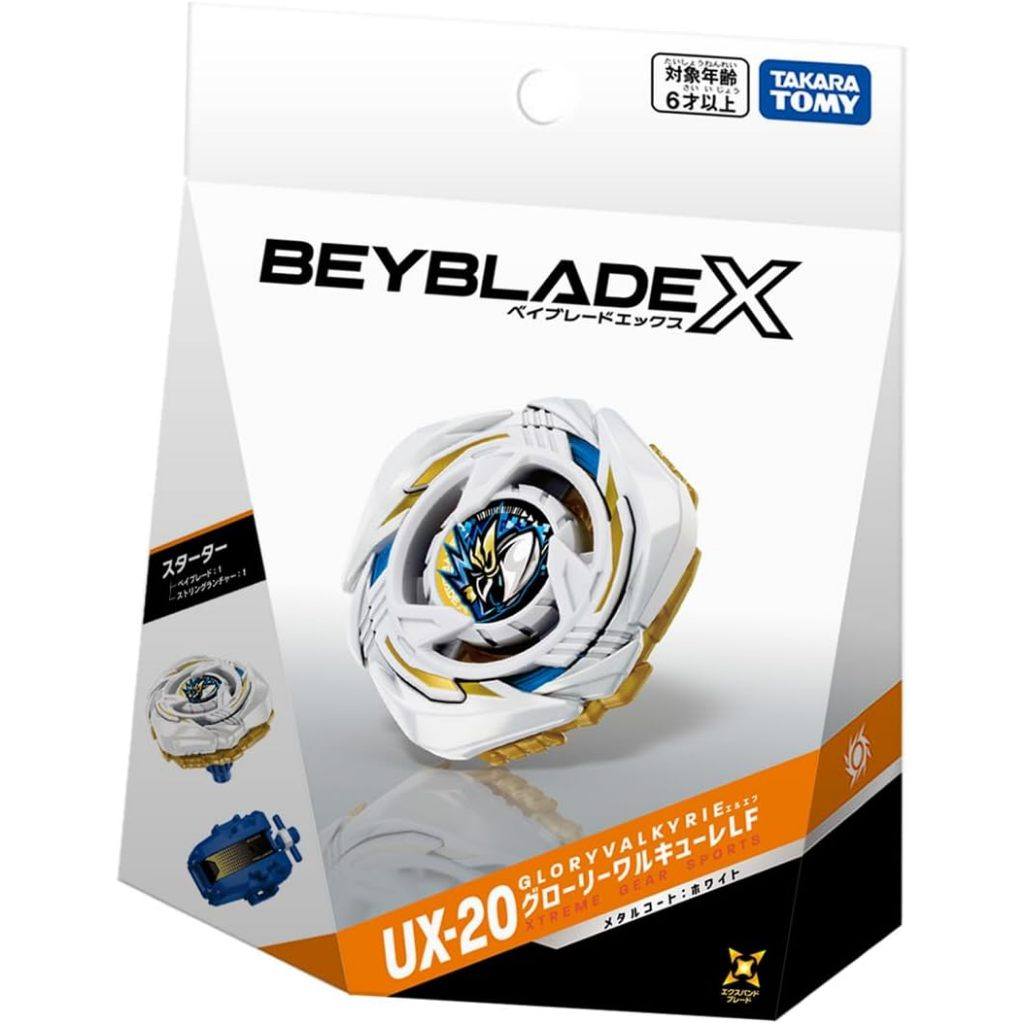 Takara Tomy Beyblade X UX-20 Starter Set: Glory Valkyrie LF