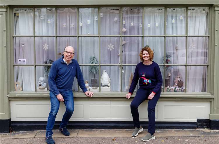 Diss Express - An annual Christmas window display in... | Facebook