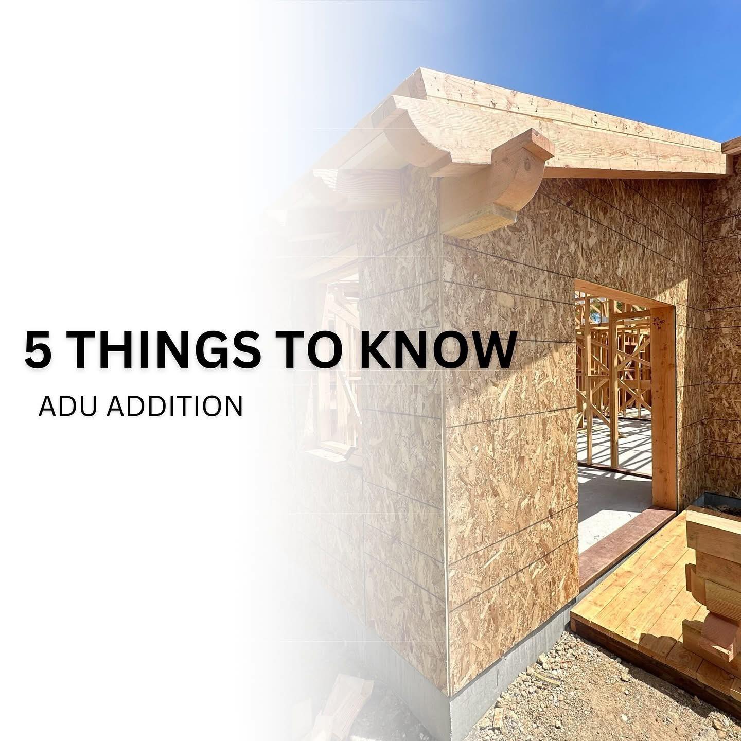 BCI - Considering an ADU addition? Here are 5 essential things to keep ...